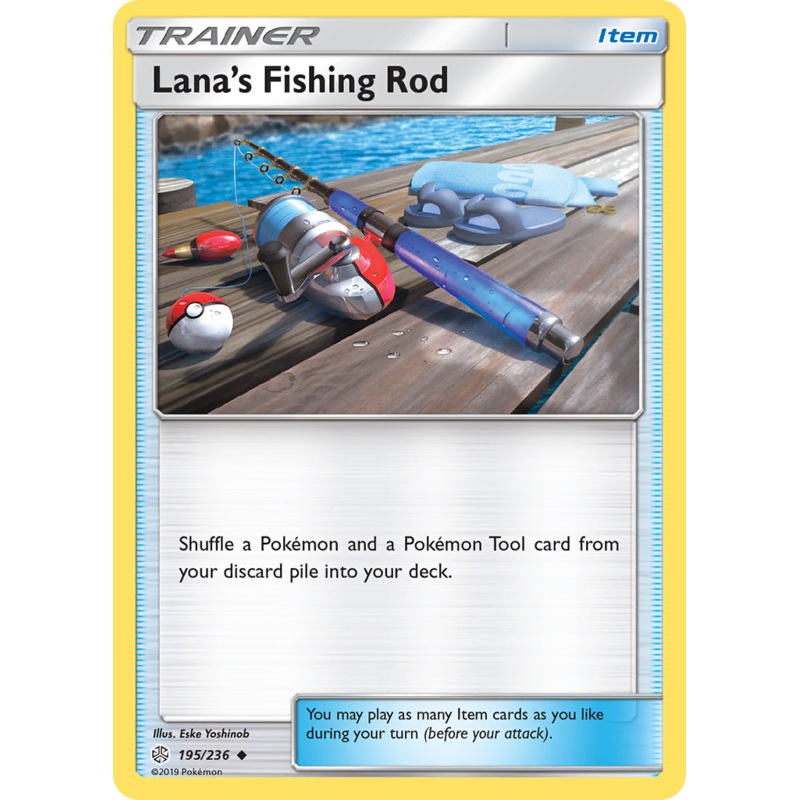 Lana's Fishing Rod (195/236) [Sun & Moon: Cosmic Eclipse]