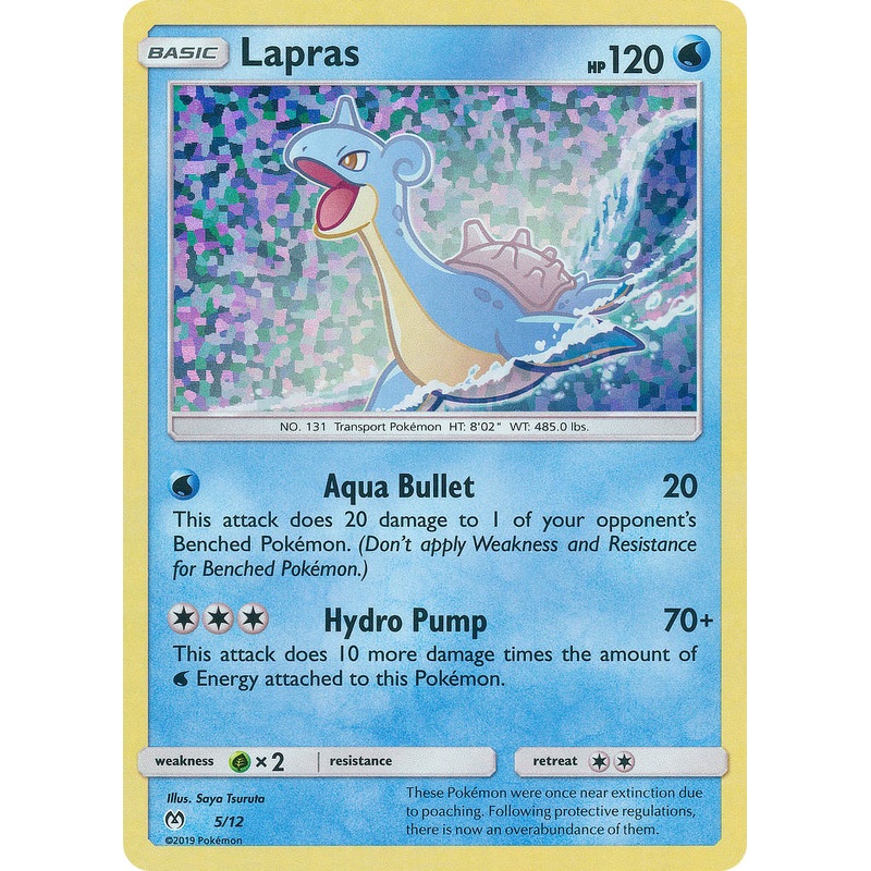 Lapras (5/12) [McDonald's Promos: 2019 Collection]