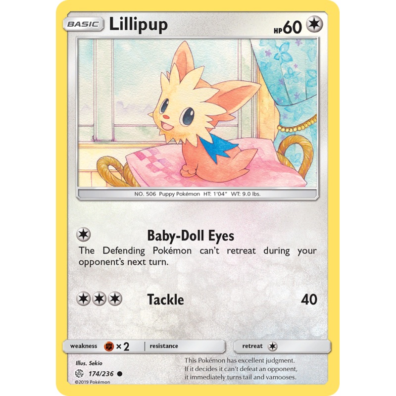 Lillipup (174/236) [Sun & Moon: Cosmic Eclipse]