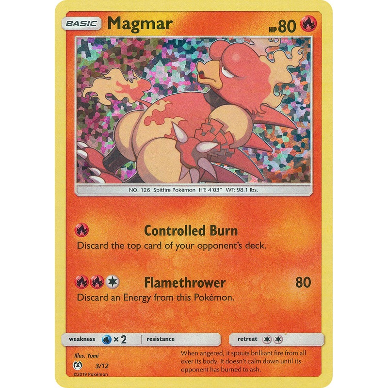 Magmar (3/12) [McDonald's Promos: 2019 Collection]