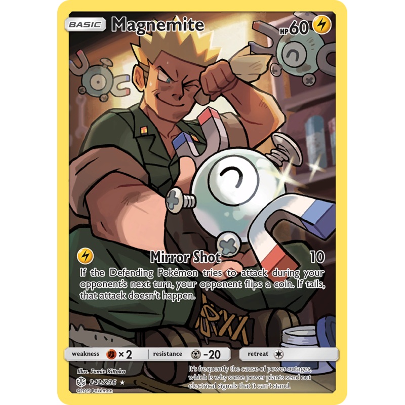 Magnemite (242/236) [Sun & Moon: Cosmic Eclipse]