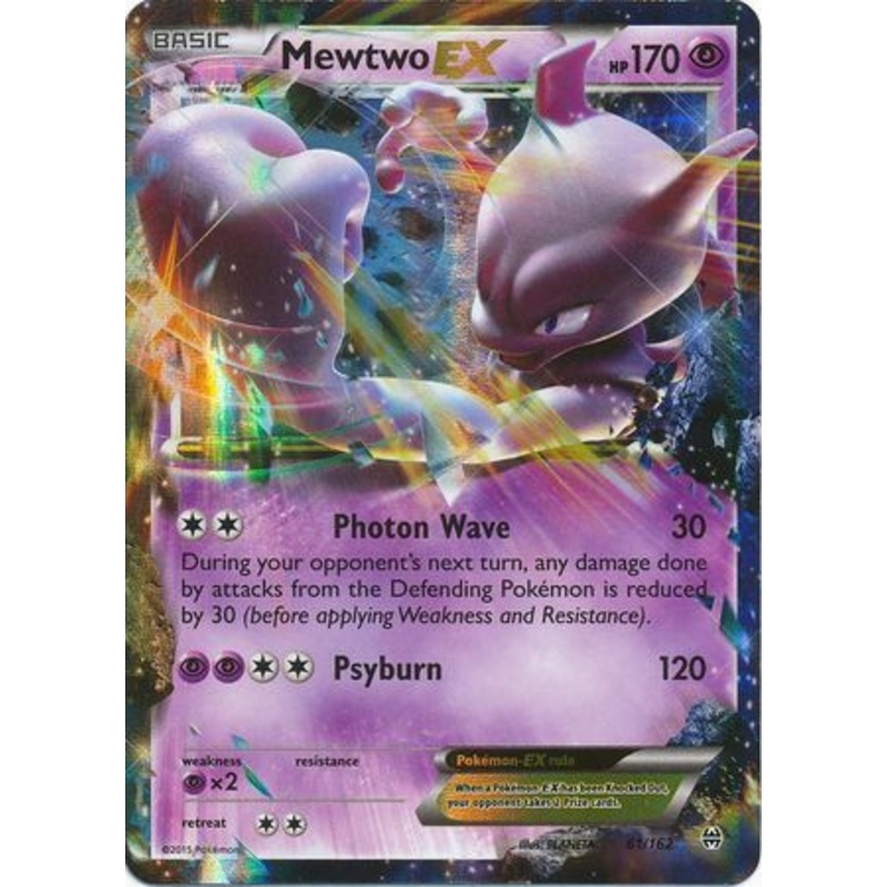 Mewtwo EX (61/162) (Jumbo Card) [XY: BREAKthrough]