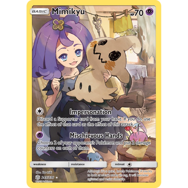 Mimikyu (245/236) [Sun & Moon: Cosmic Eclipse]