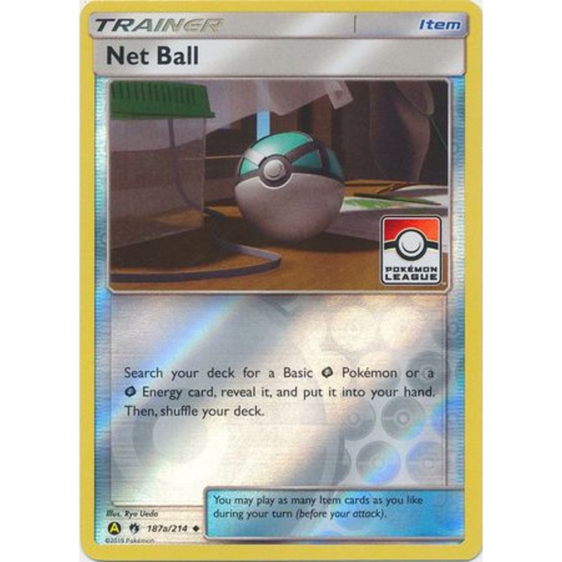 Net Ball (187a/214) (League Promo) [Sun & Moon: Lost Thunder]