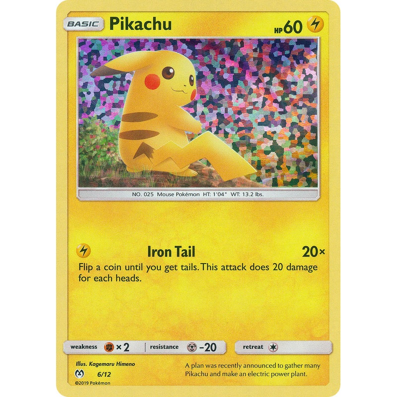Pikachu (6/12) [McDonald's Promos: 2019 Collection]
