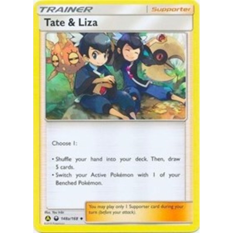 Tate & Liza (148a/168) (Alternate Art Promo) (Battle Arena Deck Exclusive) [Sun & Moon: Celestial Storm]