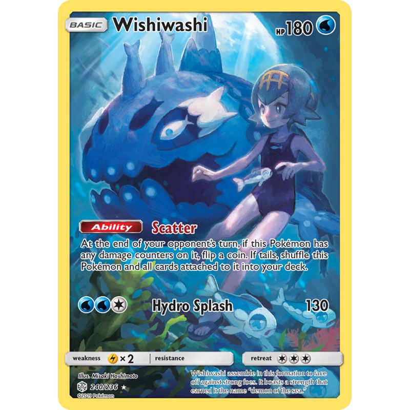 Wishiwashi (240/236) [Sun & Moon: Cosmic Eclipse]