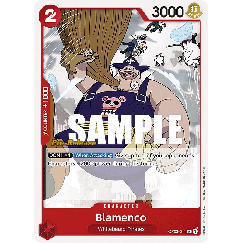 Blamenco [Pillars of Strength Pre-Release Cards]