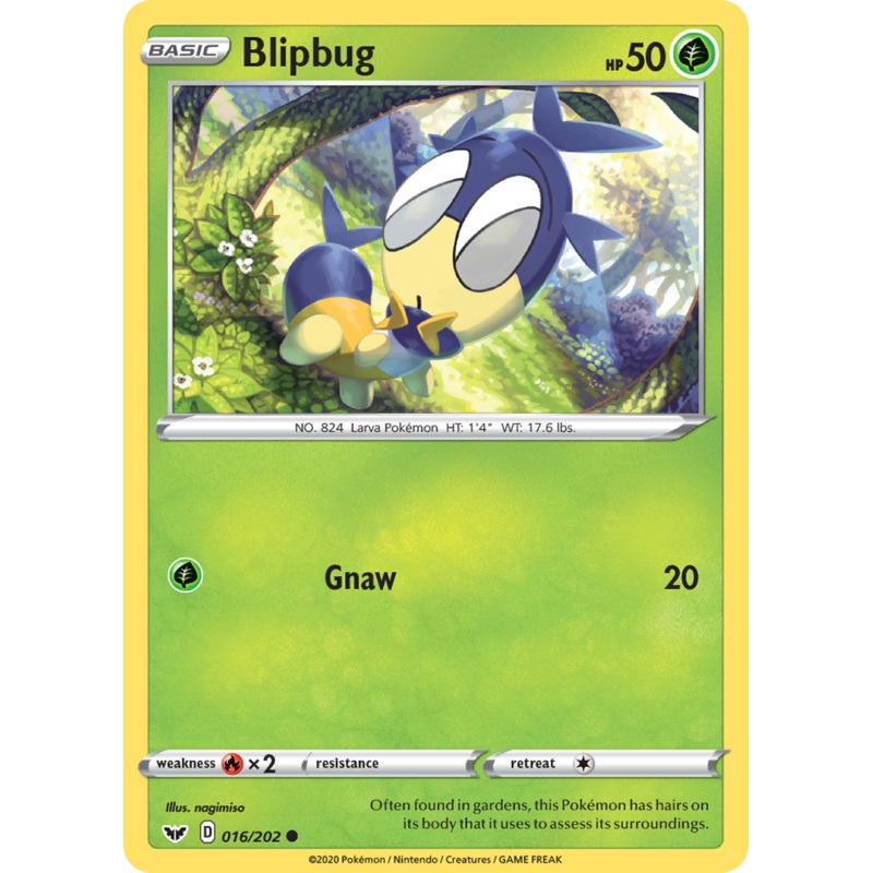 Blipbug (016/202) [Sword & Shield: Base Set]
