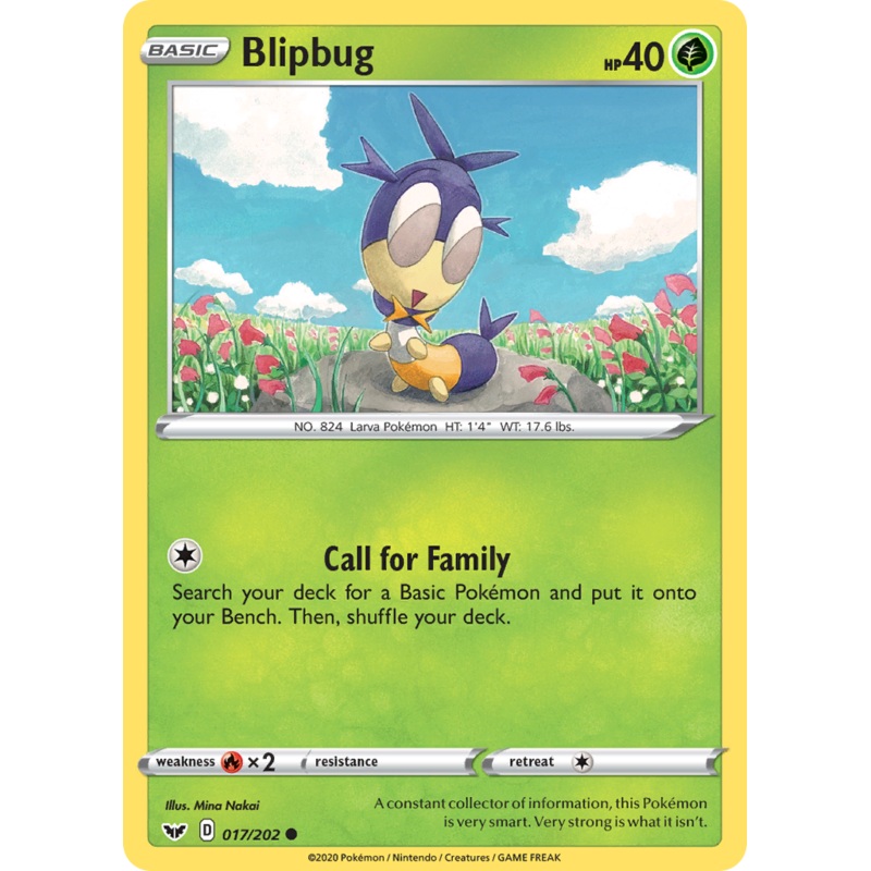 Blipbug (017/202) [Sword & Shield: Base Set]