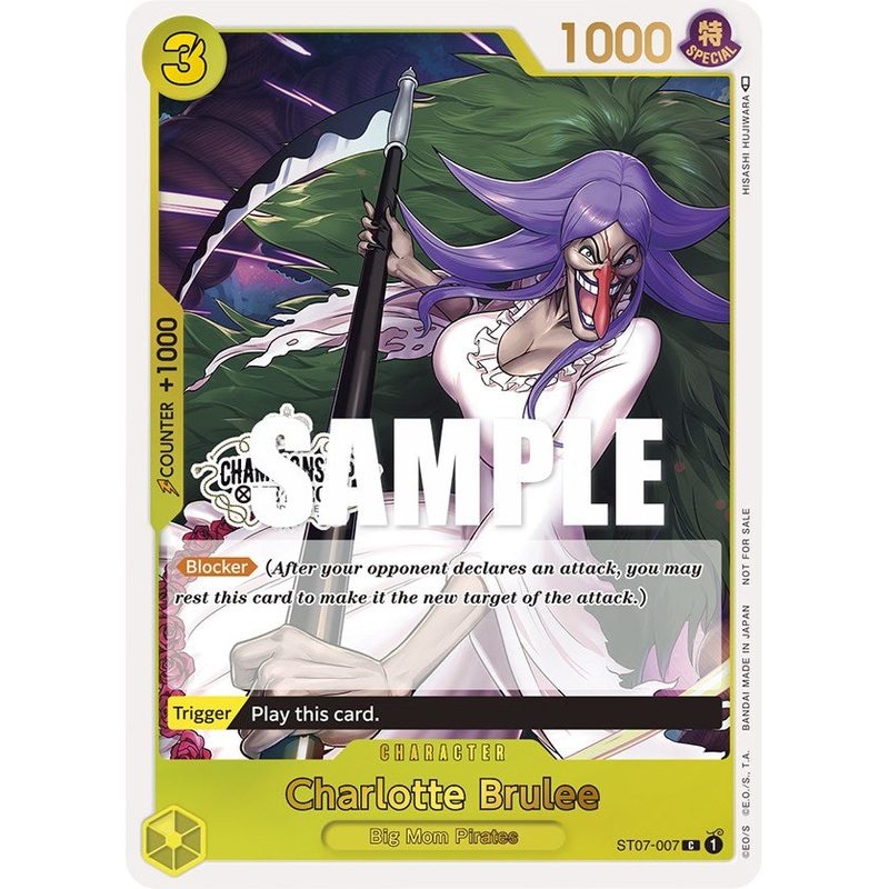 Charlotte Brulee (Store Championship Participation Pack) [One Piece Promotion Cards]