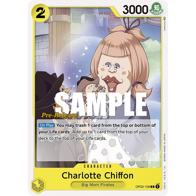 Charlotte Chiffon [Pillars of Strength Pre-Release Cards]