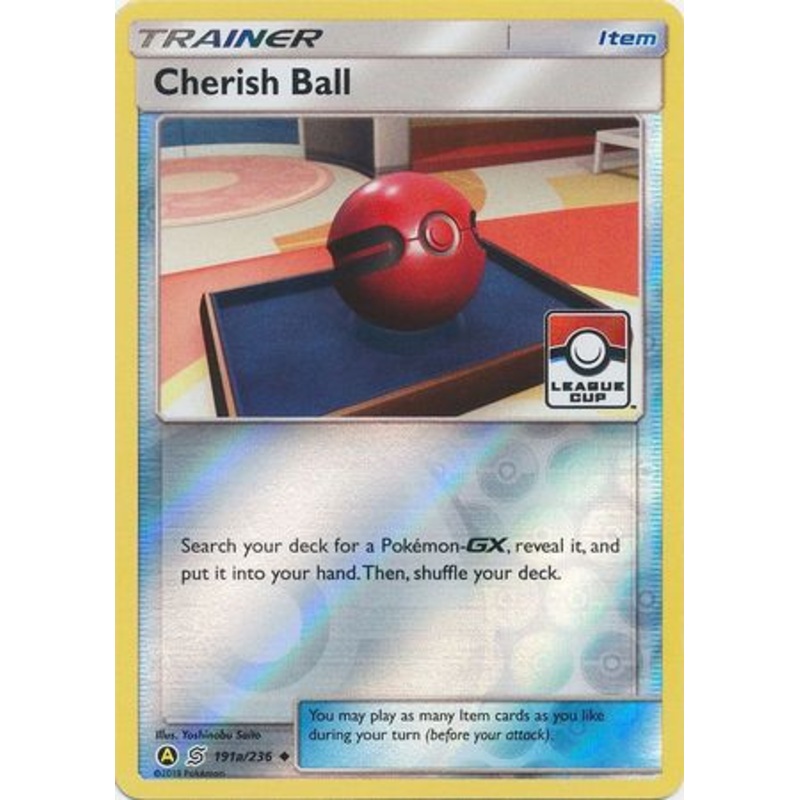 Cherish Ball (191a/236) (League Promo) [Sun & Moon: Unified Minds]