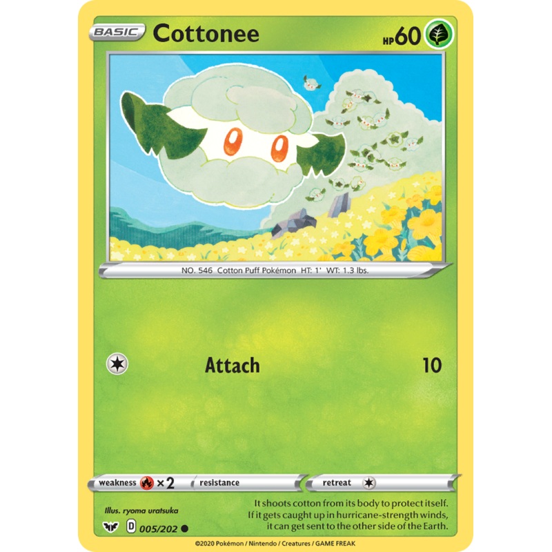 Cottonee (005/202) [Sword & Shield: Base Set]