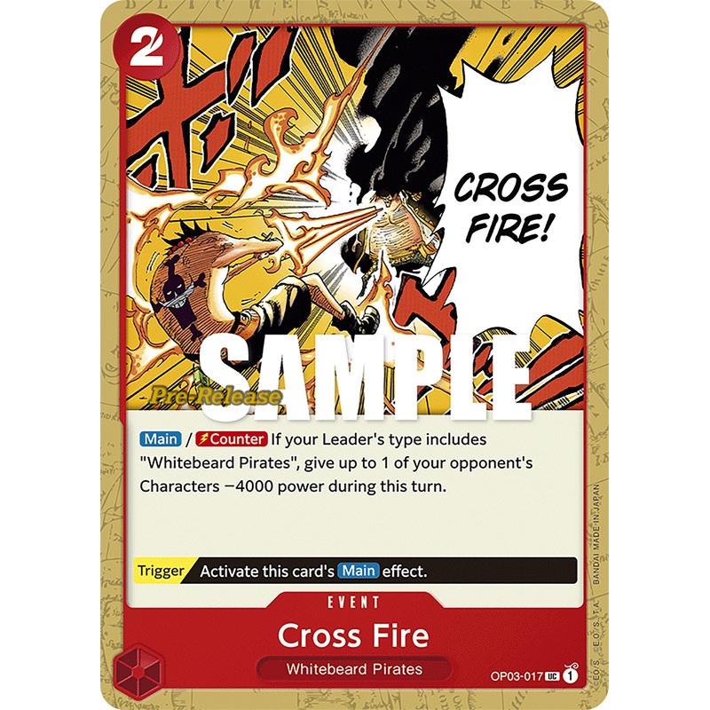 Cross Fire [Pillars of Strength Pre-Release Cards]