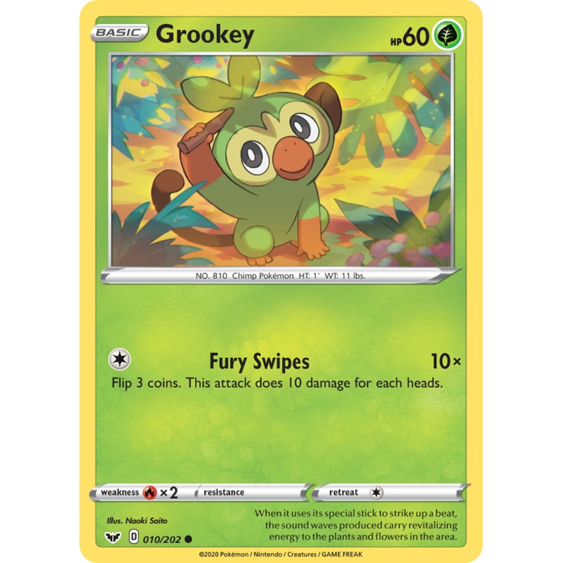 Grookey (010/202) [Sword & Shield: Base Set]