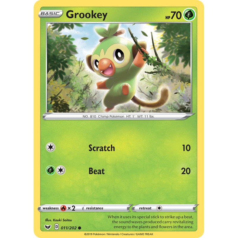 Grookey (011/202) [Sword & Shield: Base Set]