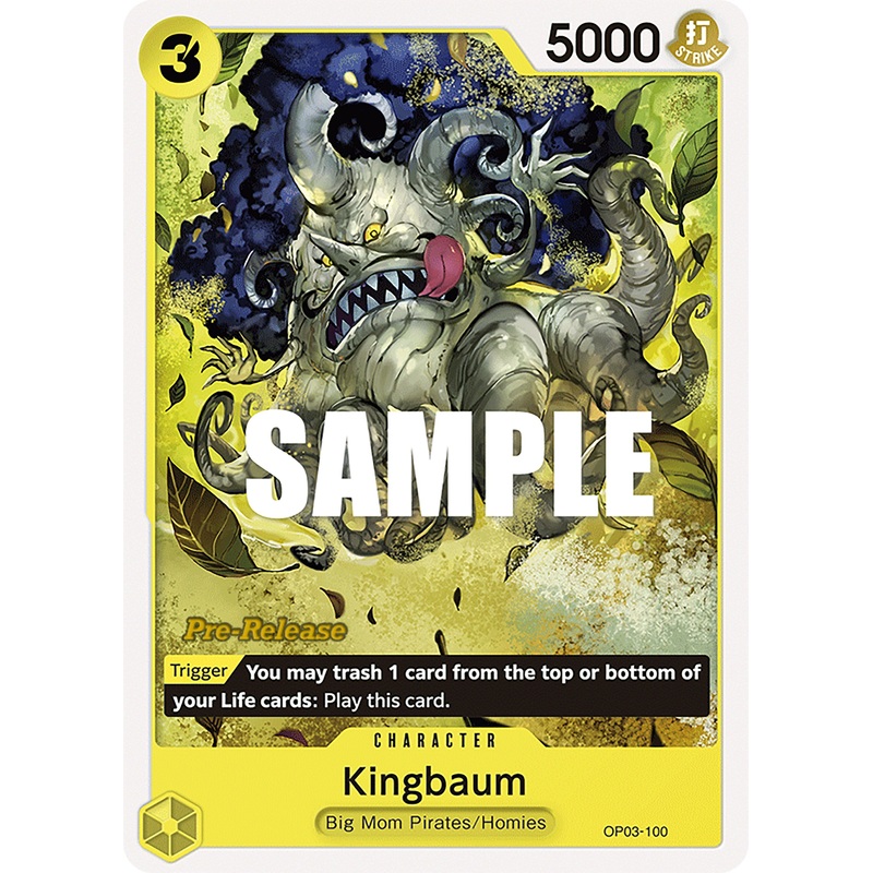 Kingbaum [Pillars of Strength Pre-Release Cards]