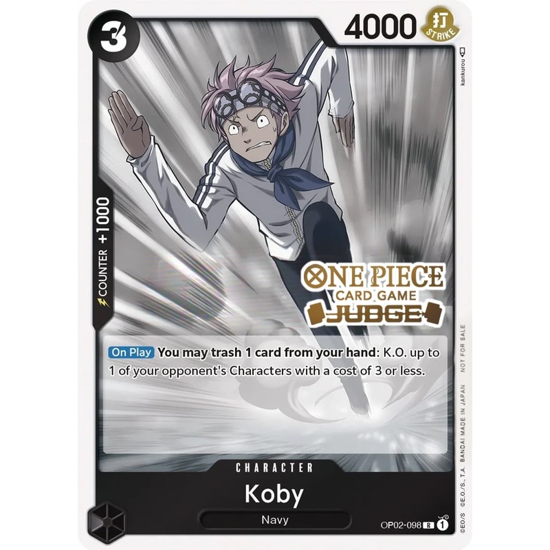 Koby (Judge) [One Piece Promotion Cards]