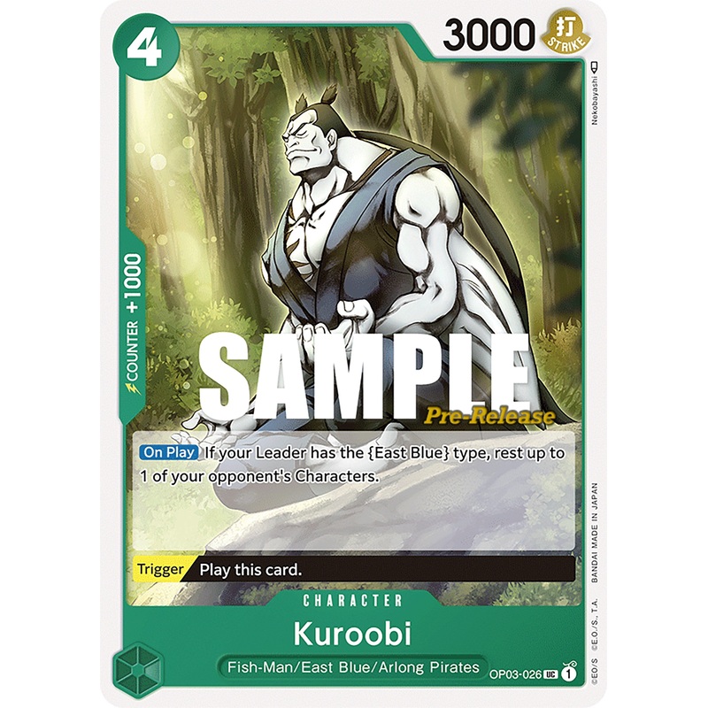 Kuroobi [Pillars of Strength Pre-Release Cards]