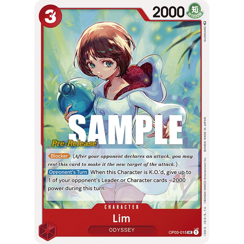 Lim [Pillars of Strength Pre-Release Cards]