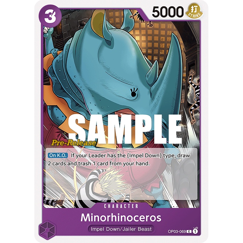 Minorhinoceros [Pillars of Strength Pre-Release Cards]