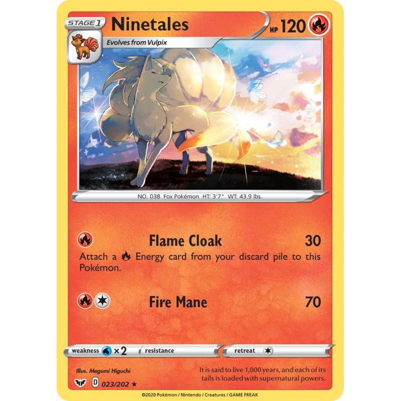 Ninetales (023/202) [Sword & Shield: Base Set]