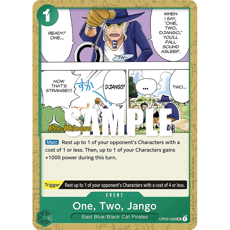 One, Two, Jango [Pillars of Strength Pre-Release Cards]
