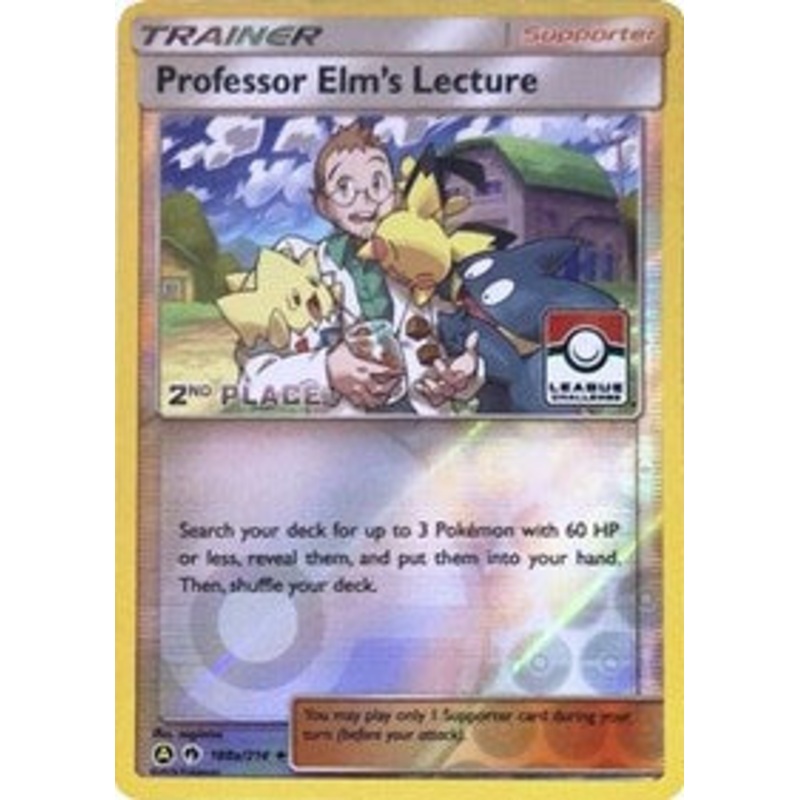 Professor Elms Lecture (188a/214) (League Promo 2nd Place) [Sun & Moon: Lost Thunder]
