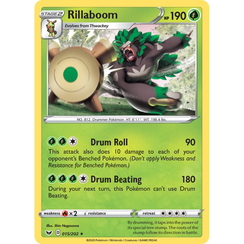 Rillaboom (015/202) [Sword & Shield: Base Set]