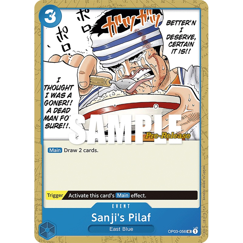 Sanji's Pilaf [Pillars of Strength Pre-Release Cards]