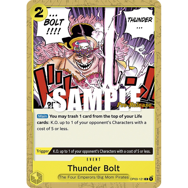 Thunder Bolt [Pillars of Strength Pre-Release Cards]