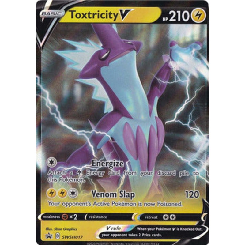 Toxtricity V (SWSH017) [Sword & Shield: Black Star Promos]