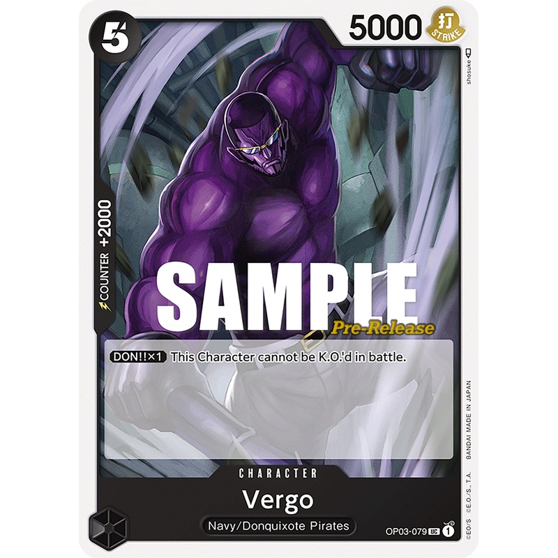 Vergo [Pillars of Strength Pre-Release Cards]