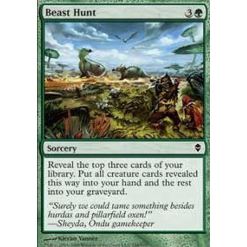 Beast Hunt [Zendikar]