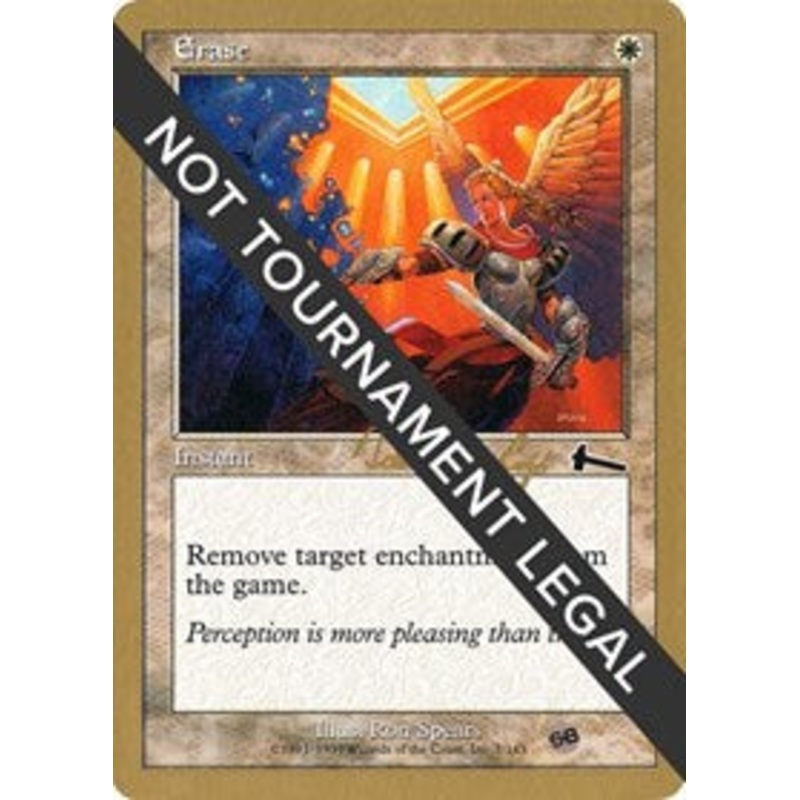 Erase - 2000 Tom van de Logt (6ED) (SB) [World Championship Decks 2000]