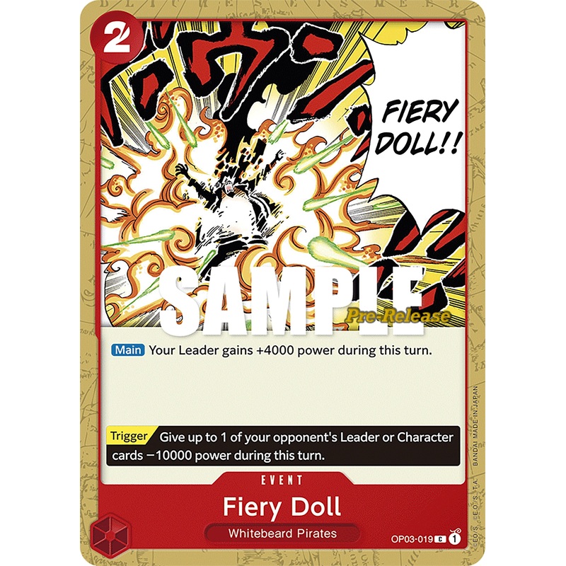 Fiery Doll [Pillars of Strength Pre-Release Cards]
