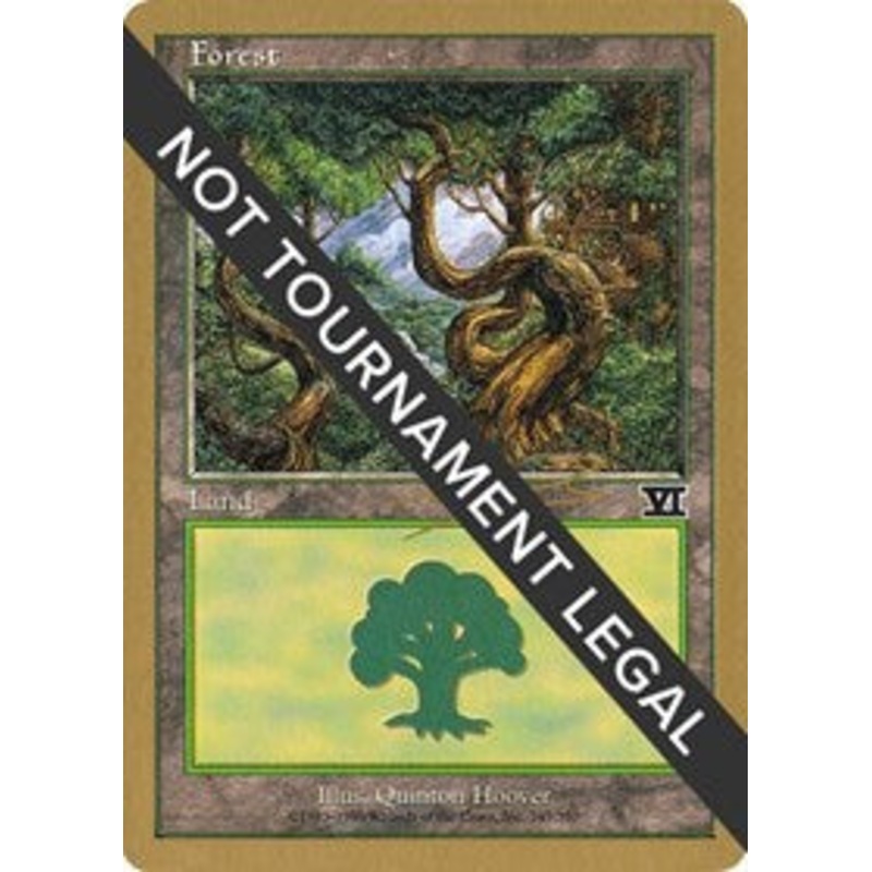 Forest (347) - 2000 Nicolas Labarre (6ED) [World Championship Decks]
