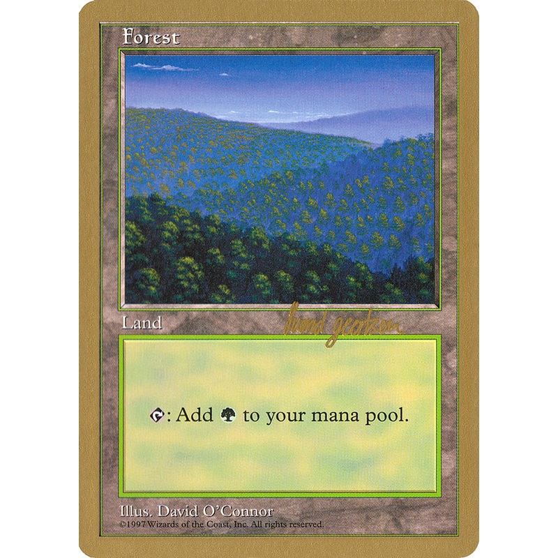 Forest (418) (Svend Geertsen) [World Championship Decks 1997]