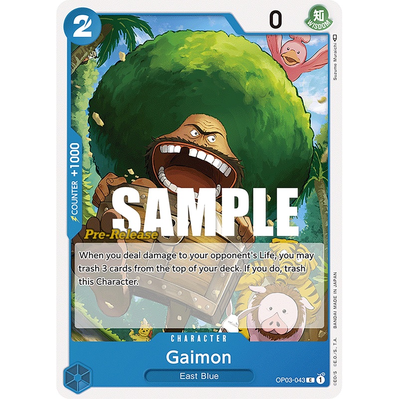 Gaimon [Pillars of Strength Pre-Release Cards]
