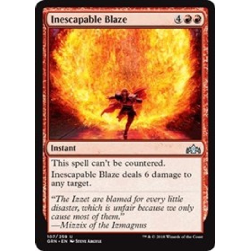 Inescapable Blaze [Guilds of Ravnica]