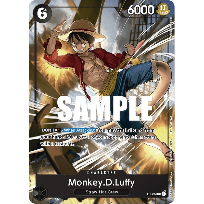 Monkey.D.Luffy (Pirates Party Vol. 3) [One Piece Promotion Cards]