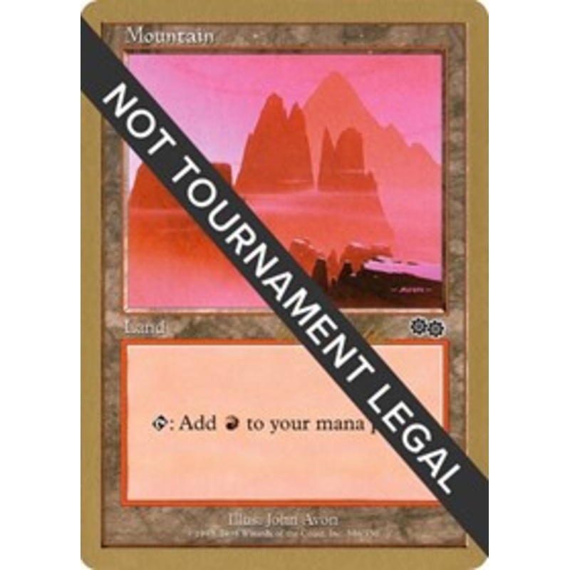 Mountain (346) - 1999 Kai Budde (USG) [World Championship Decks 1999]