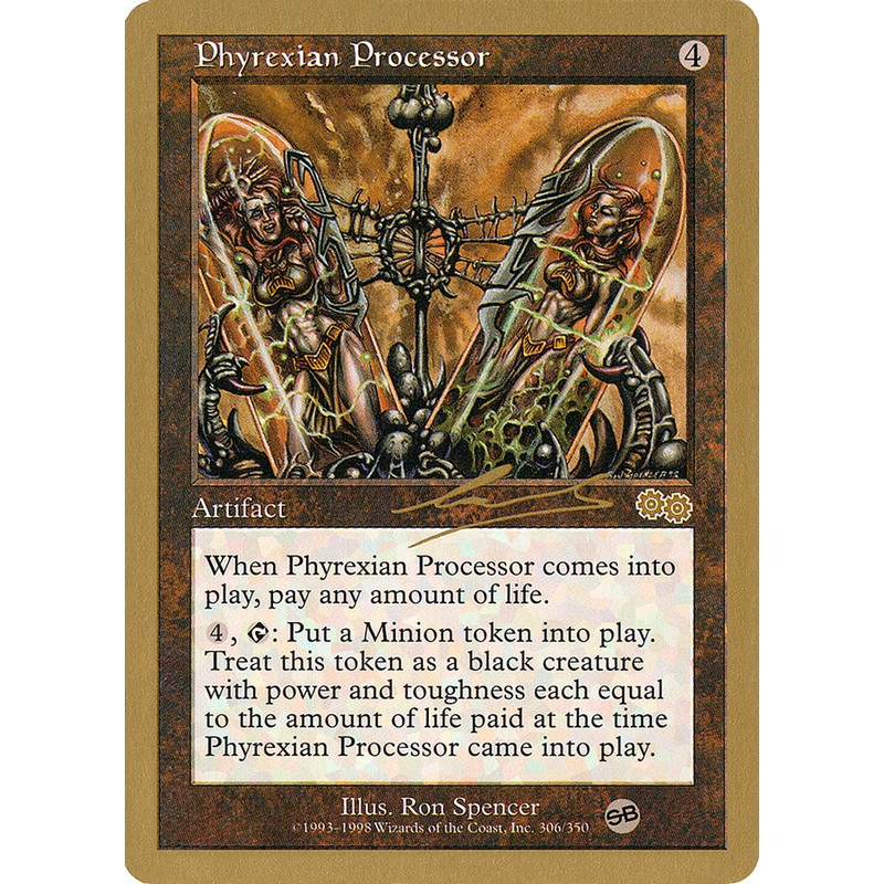 Phyrexian Processor (Nicolas Labarre) (SB) [World Championship Decks 2000]