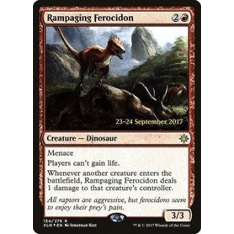 Rampaging Ferocidon [Ixalan Promos]