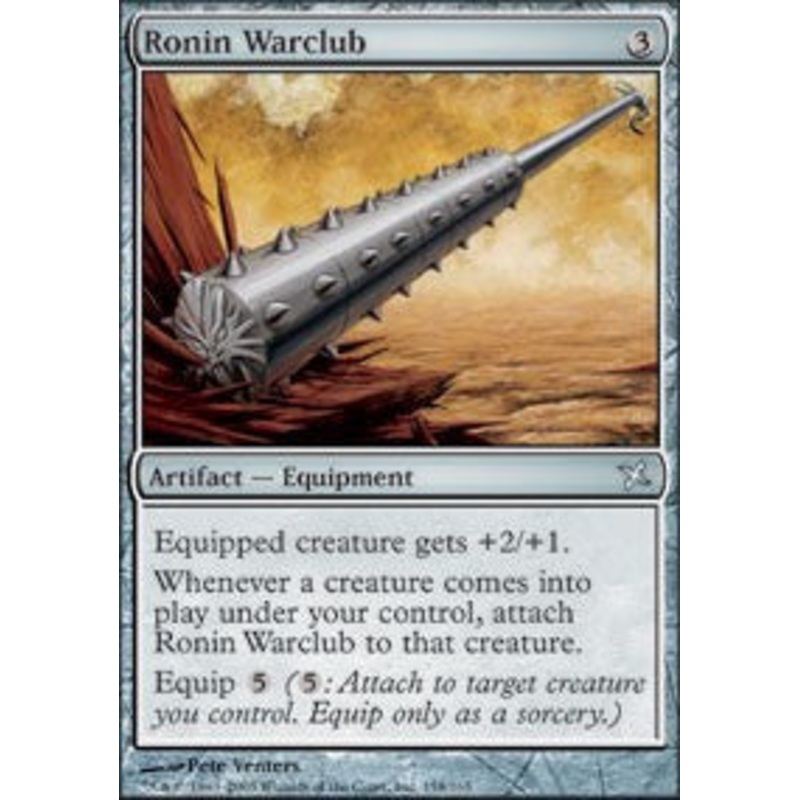 Ronin Warclub [Betrayers of Kamigawa]