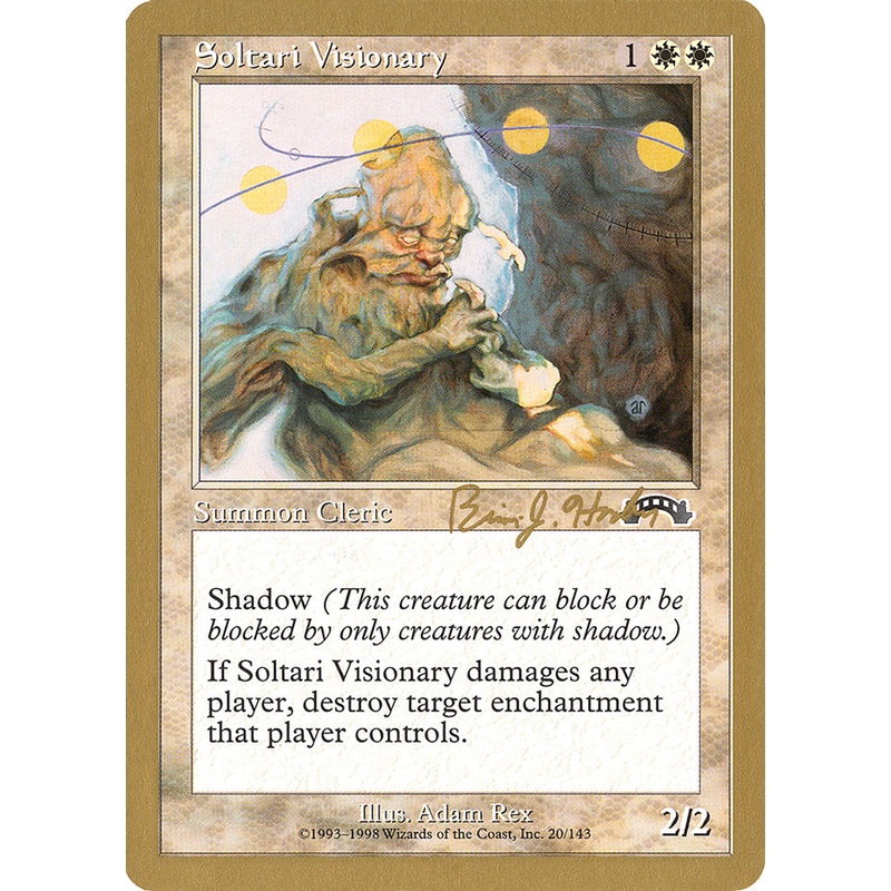 Soltari Visionary (Brian Hacker) [World Championship Decks 1998]
