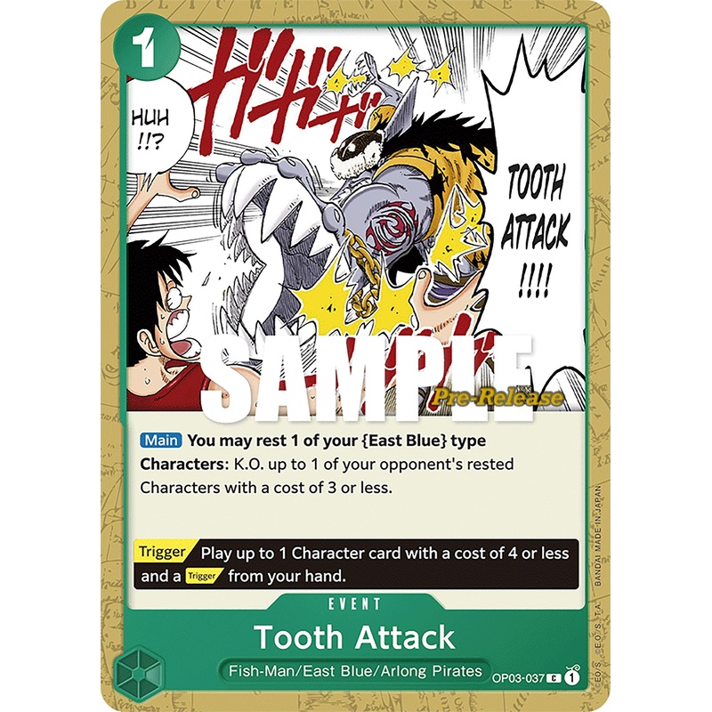 Tooth Attack [Pillars of Strength Pre-Release Cards]