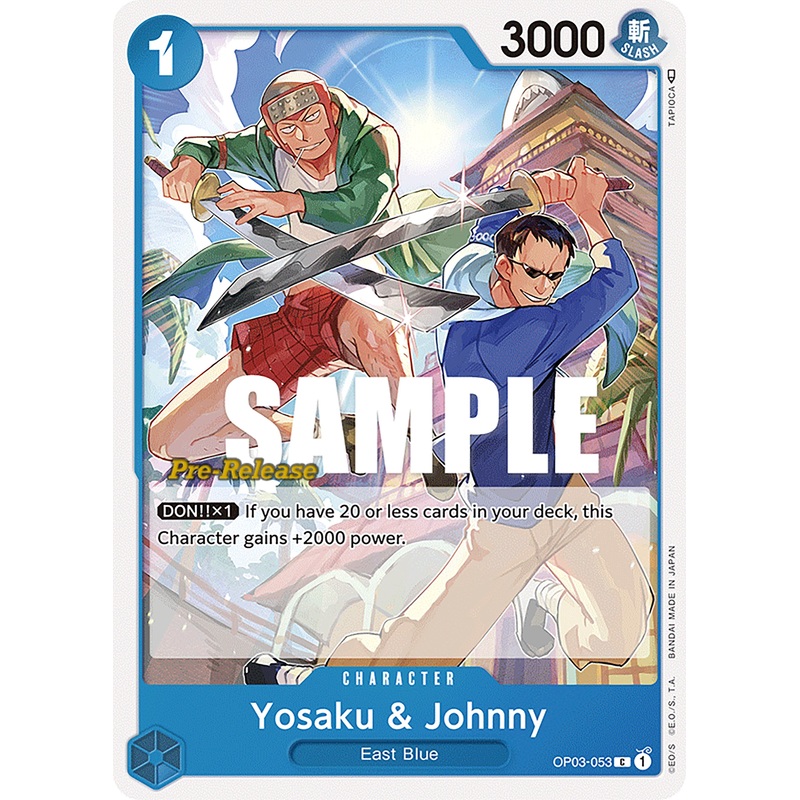 Yosaku & Johnny [Pillars of Strength Pre-Release Cards]