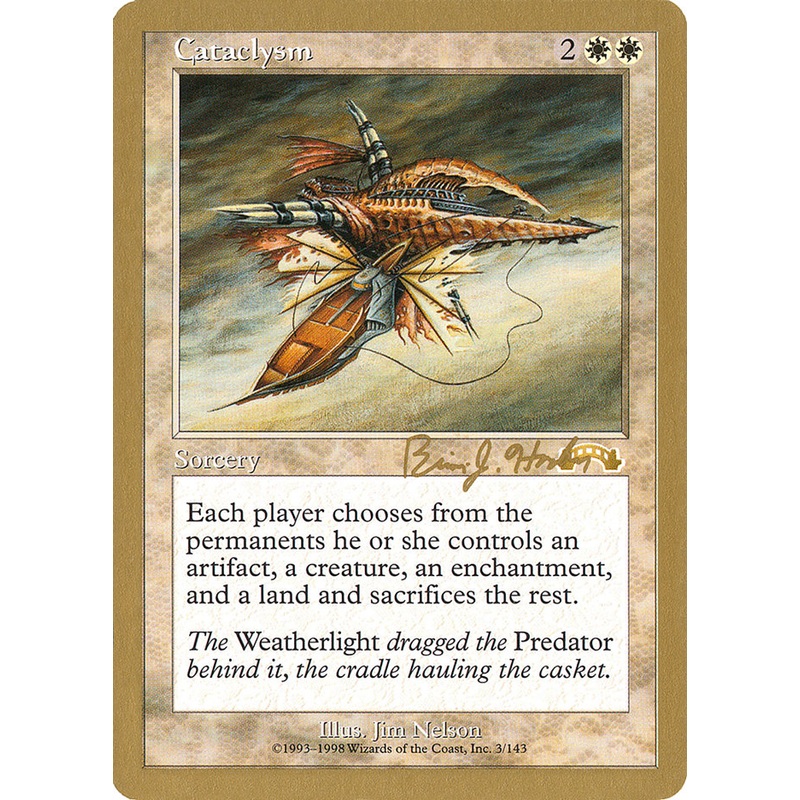Cataclysm (Brian Hacker) [World Championship Decks 1998]